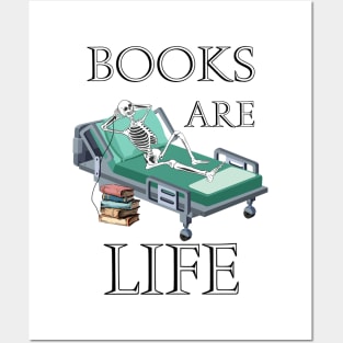 Books are Life Posters and Art